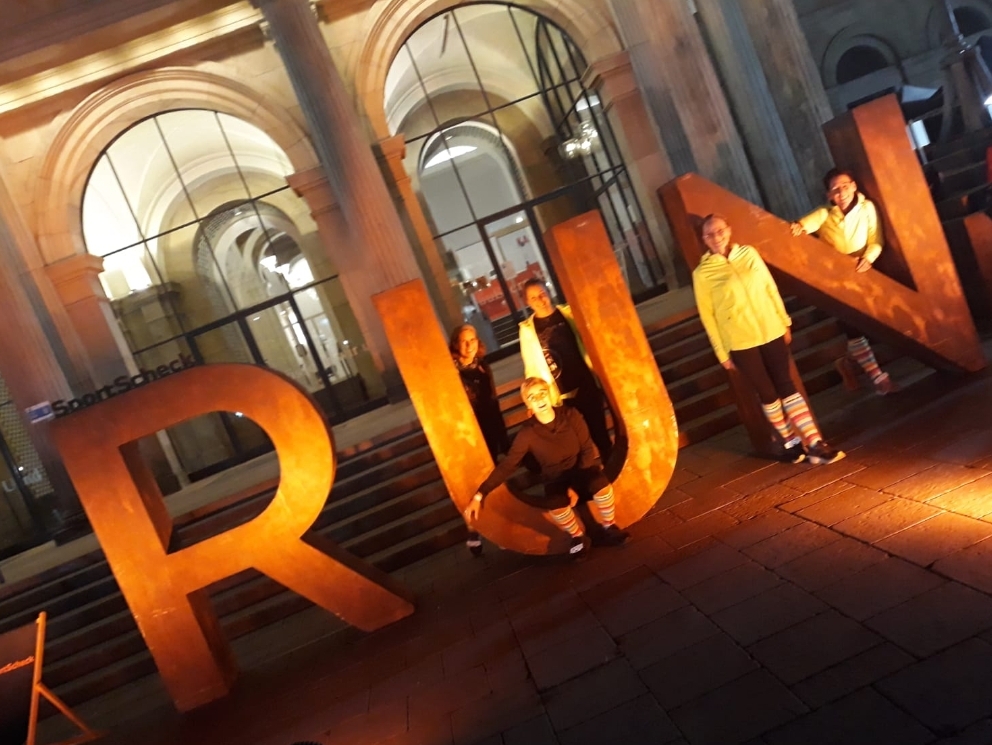 Nachtlauf Hannover Mädels Gruppe